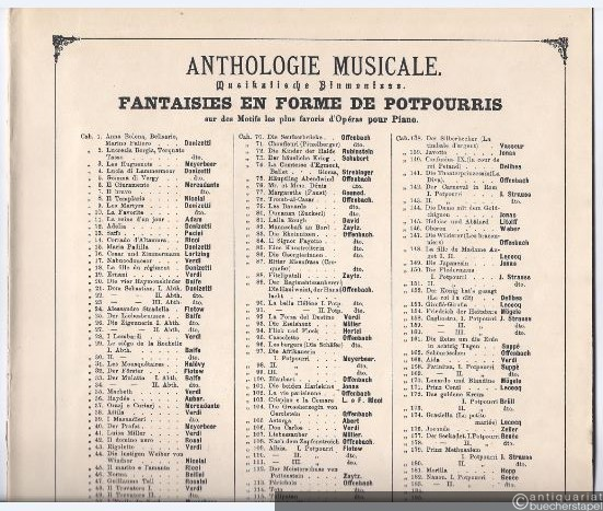  - II. Potpourri aus der komischen Operette: Donna Juanita von Franz von Suppe.
