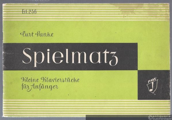  - Spielansatz. Kleine Klavierstücke für Anfänger (= Edition pro musica, Nr. 236).