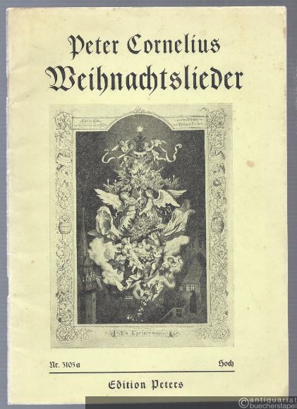  - Weihnachtslieder für eine Singstimme mit Klavierbegleitung (= Edition Peters, Nr. 3105a). Hoch. Neue Ausgabe.