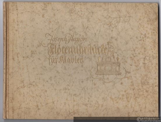  - Werke für das Laufwerk (Flötenuhr) für Klavier zu zwei Händen übertragen und erstmalig herausgegeben von Ernst Fritz Schmid (= Sonderausgabe Nr. 1 von "Nagels Musik-Archiv").