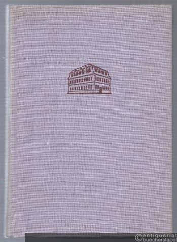  - Katalog zu den Sammlungen des Händel-Hauses in Halle.  3. Teil: Bildsammlung, Städte- und Gebäudesammlung.