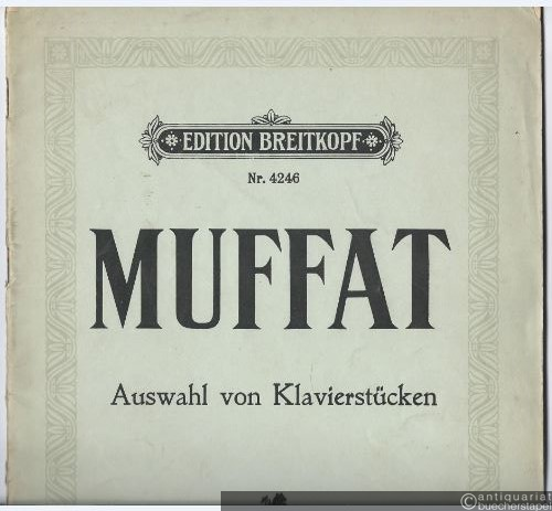  - Auswahl von Klavierstücken aus den Componimenti musicali (= Edition Breitkopf, Nr. 4246).