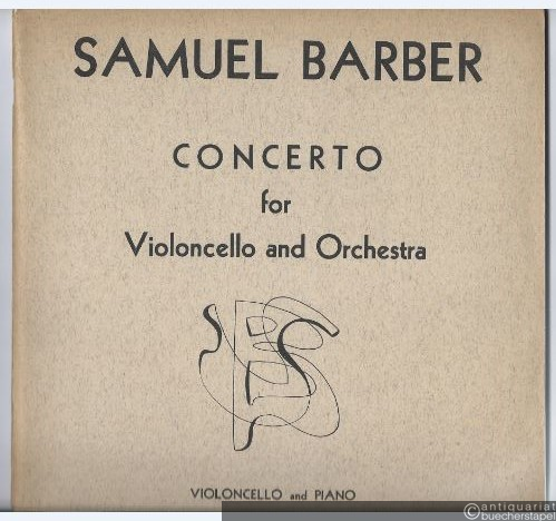  - Concerto for Violoncello and Orchestra op. 22. Violoncello and Piano.