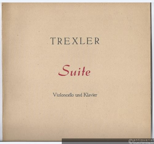  - Suite (1957) für Violoncello und Klavier (= Collection Litolff, Nr. 5229).