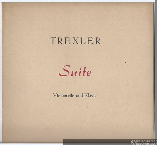  - Suite (1957) für Violoncello und Klavier (= Collection Litolff, Nr. 5229).