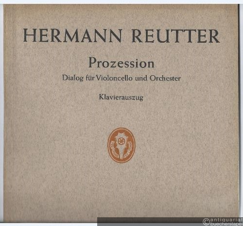  - Die Prozession. Dialog für Violoncello und Orchester (= Edition Schott, No. 4759). Klavierauszug.