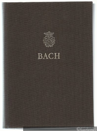 - Johann Sebastian Bach. Neue Ausgabe sämtlicher Werke. Serie V, Band 6.1. Das Wohltemperierte Klavier I. Kritischer Bericht.