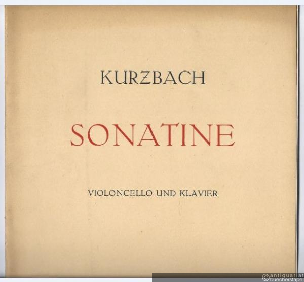 - Sonatine für Violoncello und Klavier (1961) (= Collection Litolff, Nr. 5329).