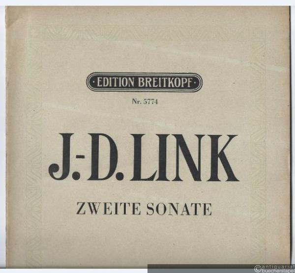  - Zweite Sonate für Klavier (1946) (= Edition Breitkopf, Nr. 5774). Piano solo.