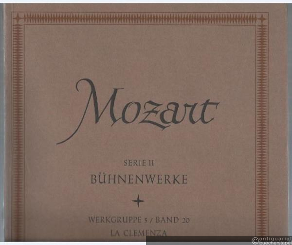  - La Clemenza di Tito KV 621 (= Neue Ausgabe sämtlicher Werke. Serie II: Bühnenwerke. Werkgruppe 5: Opern und Singspiele, Band 20). DVfM 4554.