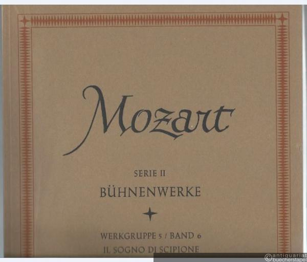 - Il Sogno di Scipione KV 126 (= Neue Ausgabe sämtlicher Werke. Serie II: Bühnenwerke. Werkgruppe 5: Opern und Singspiele, Band 6). DVfM 4577.
