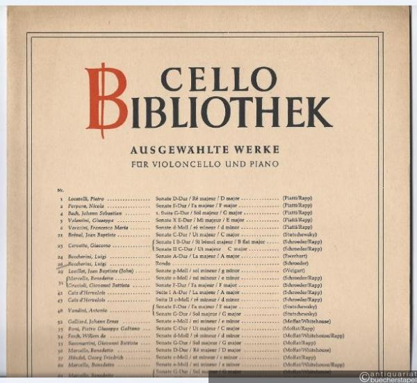  - Rondo für Violoncello und Piano (= Cello-Bibliothek 26).