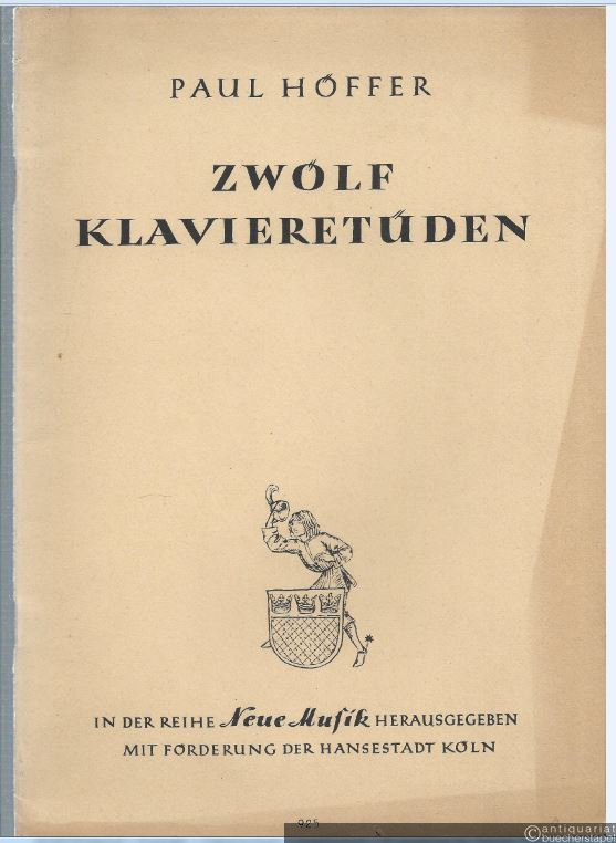 - Zwölf Klavieretüden.