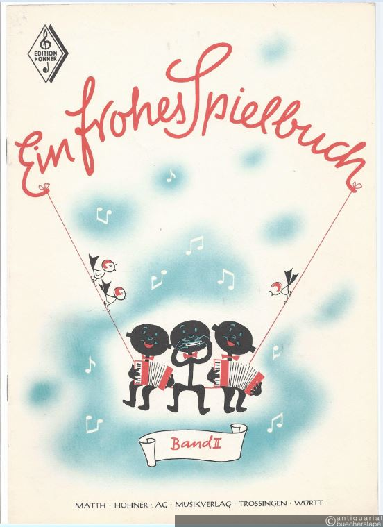  - Ein frohes Spielbuch für Akkordeon / Album of gay pieces for Accordion / Un gai livre de jeux pour accordeon, Band II.