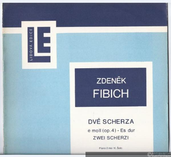  - Dve Scherza e moll - Es dur (op. 4) / Zwei Scherzi  (= Lidova Edice).