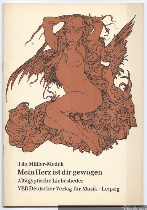  - Mein Herz ist dir gewogen. Altägyptische Liebeslieder (= DVfM 9006). Ein Liederheft für Singstimme (mittel bis hoch) und Klavier.