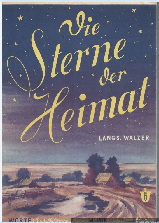  - Die Sterne der Heimat. Langsamer Walzer. Akkordeon.