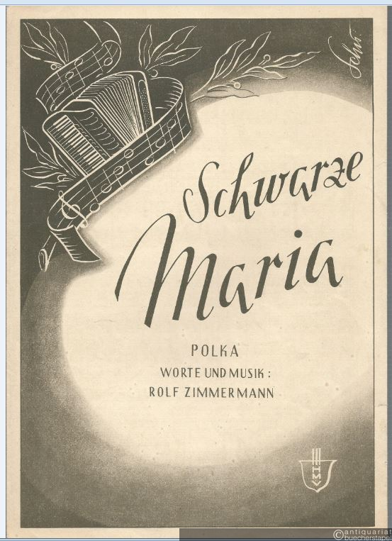  - Schwarze Maria. Polka. Akkordeon.