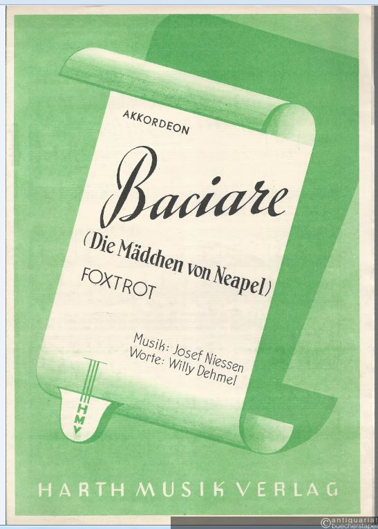  - Baciare (Die Mädchen von Neapel). Foxtrot. Akkordeon.