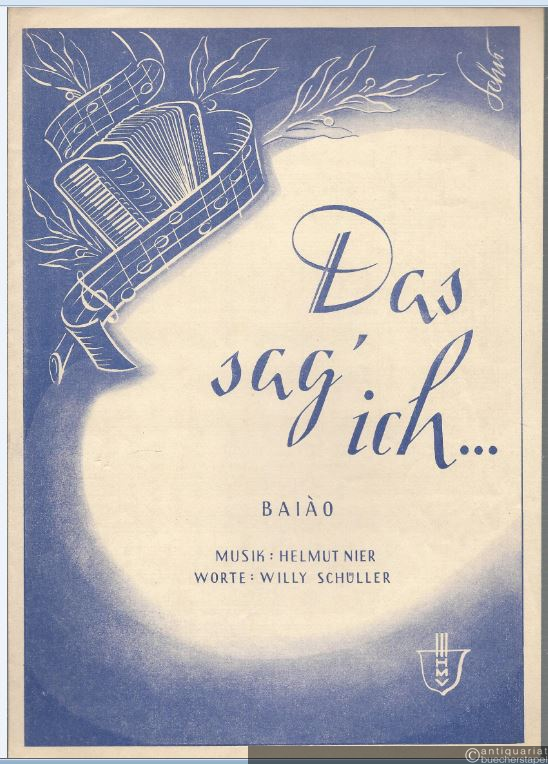  - Das sag' ich... Baiao. Akkordeon.