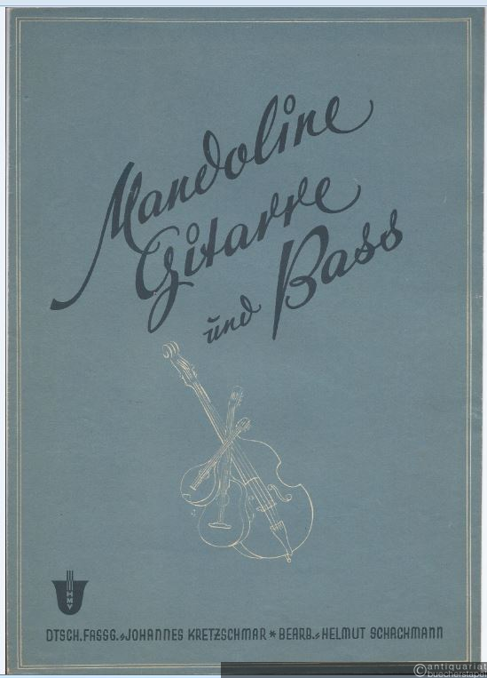  - Mandoline, Gitarre und Bass. Singstimme und Klavier.