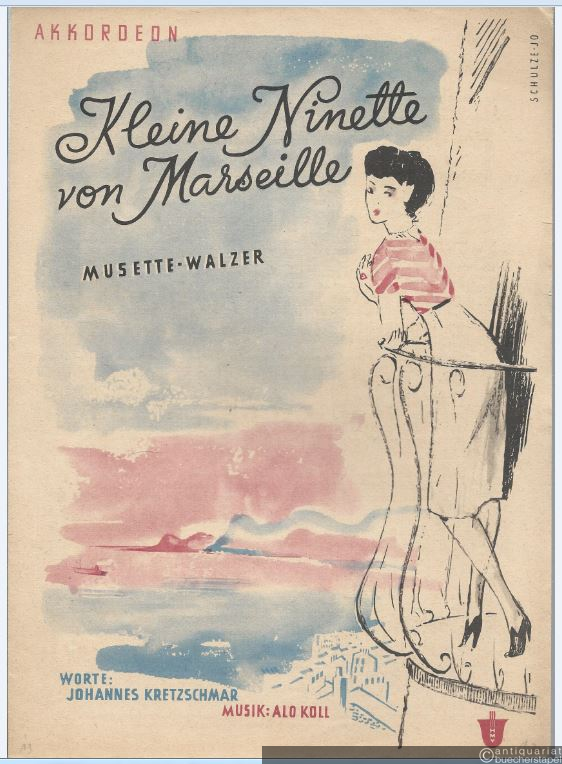  - Kleine Ninette von Marseille. Musette-Walzer. Akkordeon.