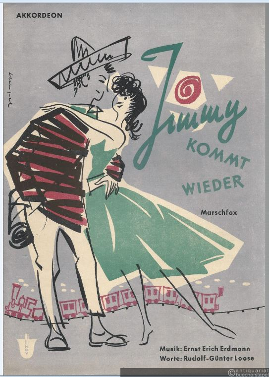  - Jimmy kommt wieder. Marschfox. Akkordeon.