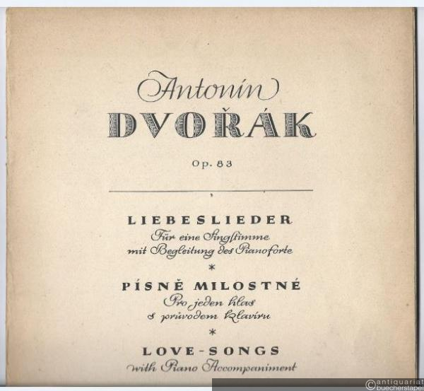  - Liebeslieder für eine Singstimme mit Begleitung des Pianoforte, op. 83 (= Elite-Edition, Nr. 769 (S.)).