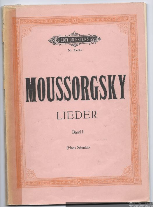  - Lieder für Singstimme und Klavier. Band I: 12 Lieder (= Edition Peters, Nr. 3394a).