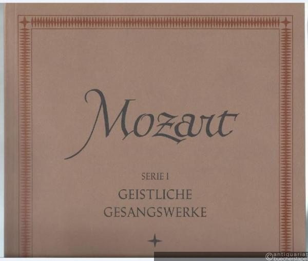  - Messen, Band 4 (= Neue Ausgabe sämtlicher Werke. Serie I: Geistliche Gesangswerke. Werkgruppe 1: Messen und Requiem). DVfM 4604.