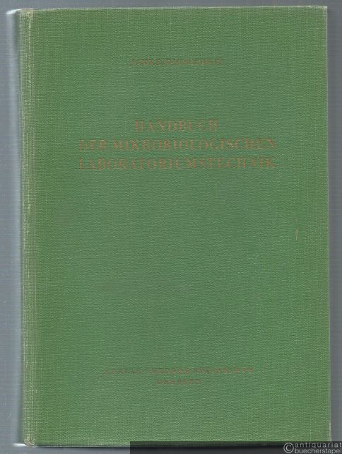  - Handbuch der mikrobiologischen Laboratoriumstechnik.