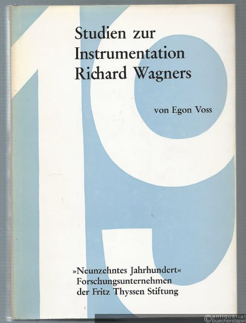  - Studien zur Instrumentation Richard Wagners (= Studien zur Musikgeschichte des 19. Jahrhunderts, Band 24).