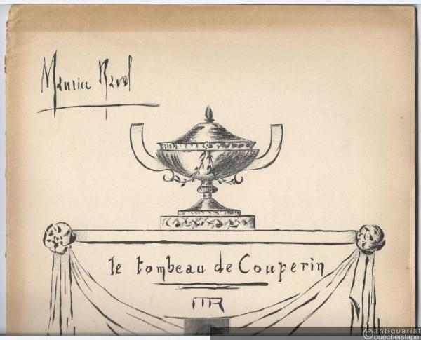  - Le tombeau de Couperin. 6 pieces pour piano deux mains.
