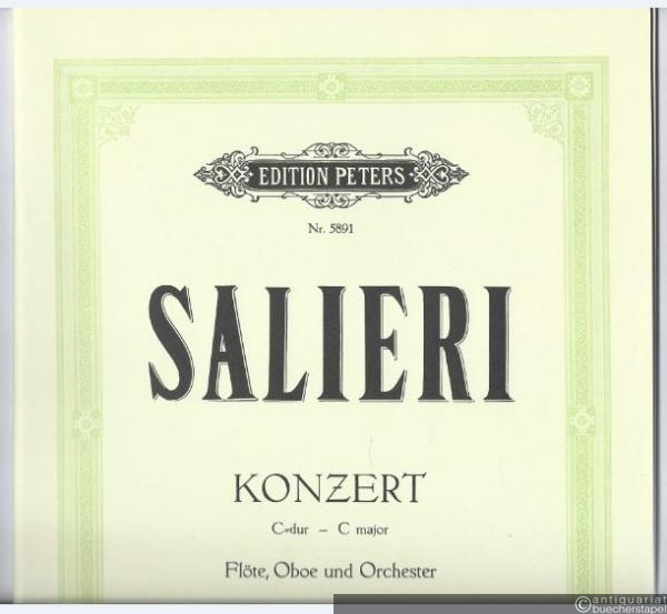  - Konzert C-Dur für Flöte, Oboe und Orchester (= Edition Peters, Nr. 5891). Ausgabe mit Klavier.
