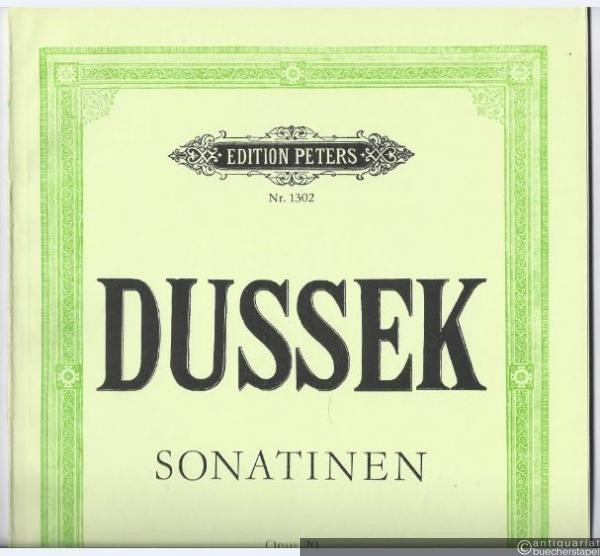  - Sonatinen für das Pianoforte, Op. 20 (= Edition Peters, Nr. 1302).