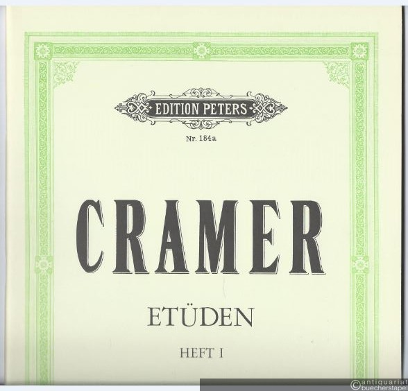  - Etüden für Klavier zu zwei Händen, Heft 1 (= Edition Peters, Nr. 184a).