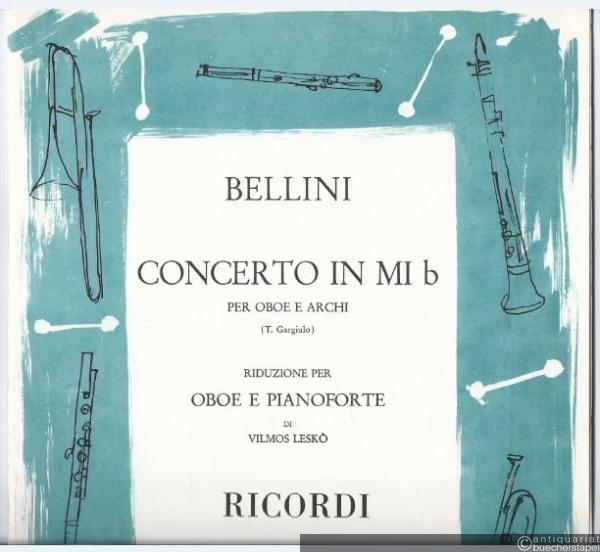 - Concerto in Mi b per Oboe e Archi (T. Gargiulo). Ruduzione per Oboe e Pianoforte di Vilmos Lesko.