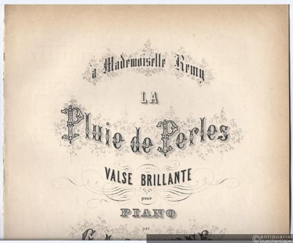  - La Pluie de Perles. Valse brillante pour Piano, Op. 61.