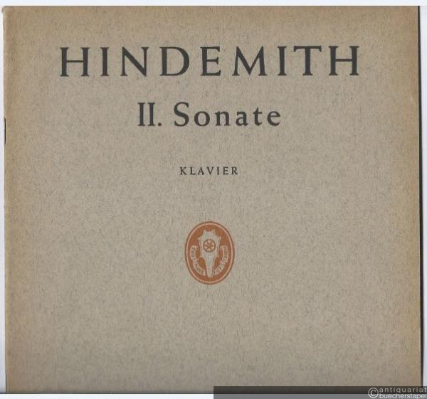  - II. Sonate für Klavier (1936) (= Edition Schott, Nr. 2519).