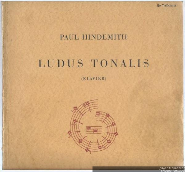  - Ludus tonalis (1942) (= Edition Schott, Nr. 3964). Klavier.