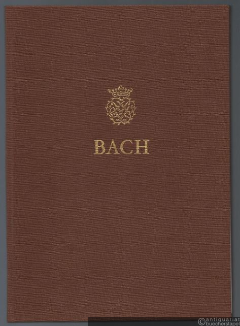  - Johann Sebastian Bach. Neue Ausgabe sämtlicher Werke. Serie V, Band 1. Erster Teil der Klavierübung. Kritischer Bericht.