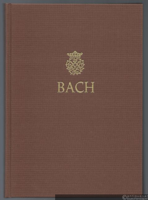  - Johann Sebastian Bach. Neue Ausgabe sämtlicher Werke. Serie IV, Band 11. Freie Orgelwerke und Choralpartiten aus unterschiedlicher Überlieferung. Kritischer Bericht.