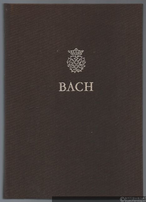  - Johann Sebastian Bach. Neue Ausgabe sämtlicher Werke. Serie I, Band 24. Kantaten zum 18. und 19. Sonntag nach Trinitatis. Kritischer Bericht.