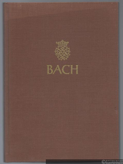  - Johann Sebastian Bach. Neue Ausgabe sämtlicher Werke. Serie I, Band 5. Kantaten zum Epiphaniasfest bis zum 2. Sonntag nach Epiphanias. Kritischer Bericht.