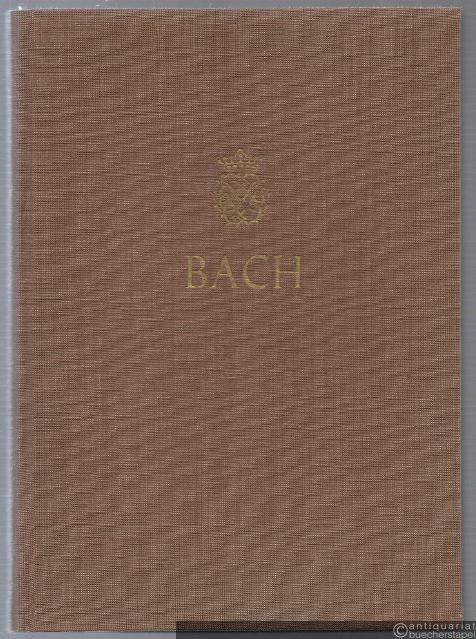  - Johann Sebastian Bach. Neue Ausgabe sämtlicher Werke. Serie I, Band 10. Kantaten zum 2. und 3. Ostertag. Kritischer Bericht.