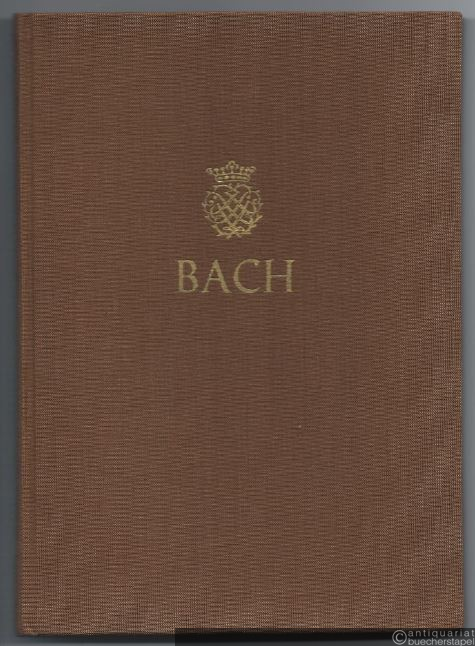  - Johann Sebastian Bach. Neue Ausgabe sämtlicher Werke. Serie V, Band 4. Die Klavierbüchlein für Anna Magdalena Bach. Kritischer Bericht.