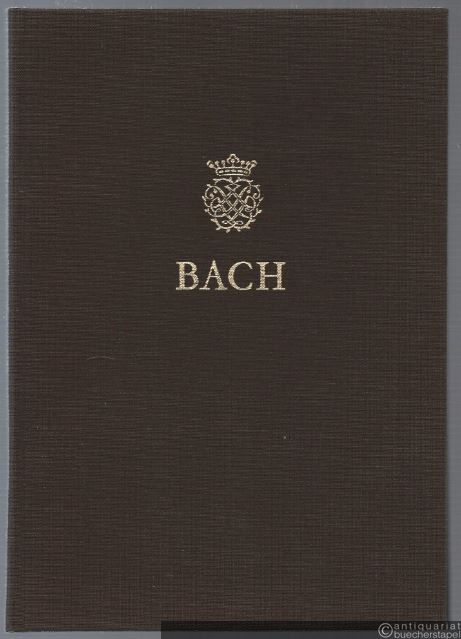  - Johann Sebastian Bach. Neue Ausgabe sämtlicher Werke. Serie VII, Band 3. Konzerte für Violine, für zwei Violinen, für Cembalo, Flöte und Violine. Kritischer Bericht.