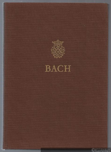  - Johann Sebastian Bach. Neue Ausgabe sämtlicher Werke. Serie I, Band 39. Festmusiken für Leipziger Rats- und Schulfeiern, Huldigungsmusiken für Adlige und Bürger. Kritischer Bericht.