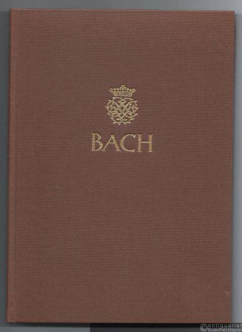  - Johann Sebastian Bach. Neue Ausgabe sämtlicher Werke. Serie IV, Band 8. Bearbeitungen fremder Werke. Kritischer Bericht.