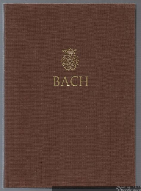  - Johann Sebastian Bach. Neue Ausgabe sämtlicher Werke. Serie I, Band 37. Festmusiken für das kurfürstlich-sächsische Haus II. Kritischer Bericht.